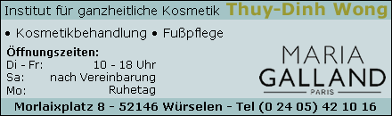 Kosmetik Thuy-Dinh Wong - W&uuml;rselen