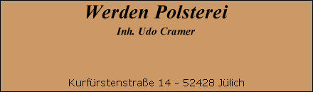 Gartenaccessoires Udo Cramer