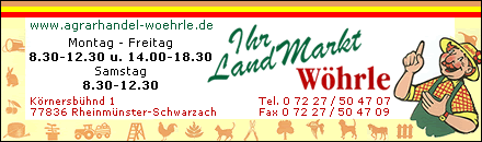 Agrarhandel W&ouml;hrle GmbH - Rheinm&uuml;nster