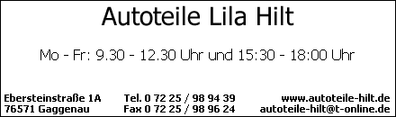 Autoteile Hilt