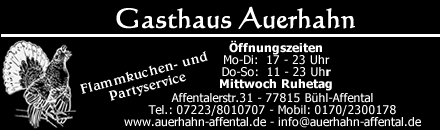 Gasthaus Auerhahn