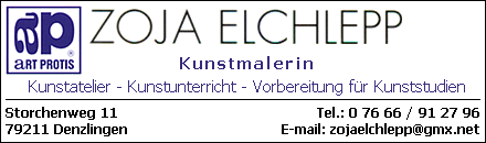 Kunstmalerin Elchlepp