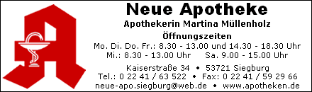 Neue Apotheke Siegburg