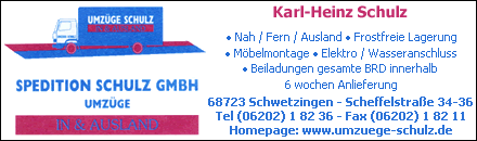 Spedition Schulz GmbH Schwetzingen