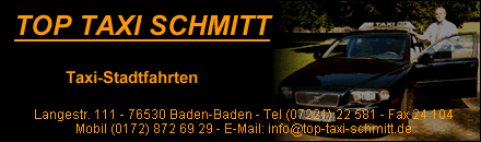Top Taxi Schmitt