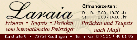 Per&uuml;ckenstudio Reutlingen