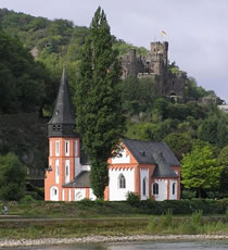 Klemenskapelle und Burg Reichenstein