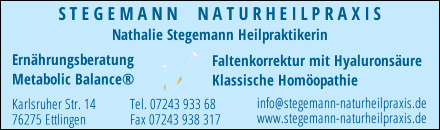 Naturheilpraxis Stegemann Ettlingen