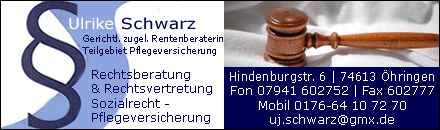 Rechtsberatung Schwarz Öhringen