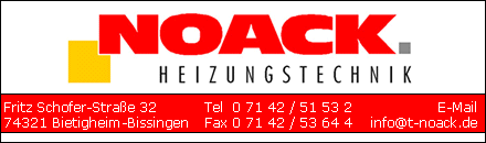 Noack Heizungstechnik Bietigheim-Bissingen