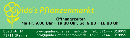 Guidos Pflanzenmarkt