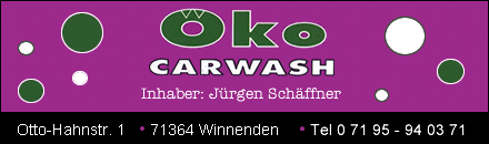 Öko Car Wash WInnenden