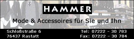 Hammer Mode Accessories Rastatt 2.stelle
