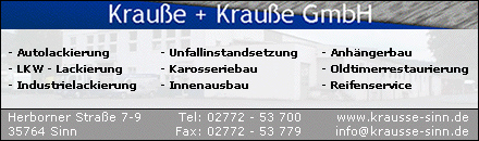 Krauße + Krauße GmbH Sinn