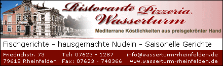 Ristorante Pizzeria Wasserturm Rheinfelden