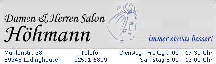 Friseur Damen & Herren Salon Lüdinghausen