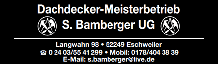 Dachdecker - Meisterbetrieb S. Bamberger UG Aachen