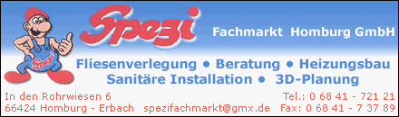 Fliesen Spezi Fachmarkt Homburg GmbH