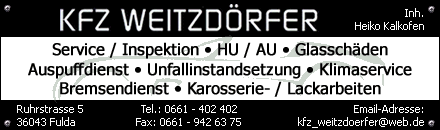KFZ Weitzdörfer Fulda