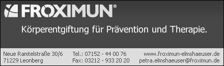 Froximun Gesundheitsberatung Leonberg