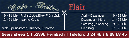 Cafe Bistro Flair Heimbach