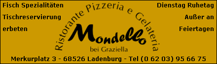 Eiscafe - Pizzeria Mondella