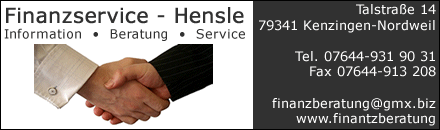 Finanzberatung und Service Hensle Nordweil