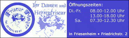 Friseur Friesenheim Frisuren