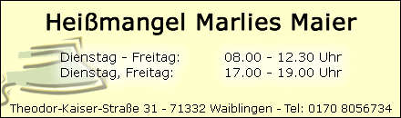 Heißmangel