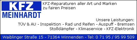 KFZ-Werkstatt Meinhardt