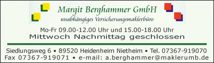 Margit Berghammer Versicherungen Nietheim