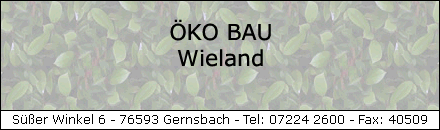 Öko Bau Wieland