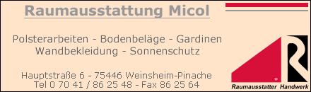 Raumausstattung Micol