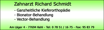 Zahnarzt Schmidt Kehl