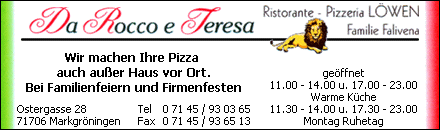 Ristorante Pizzeria Löwen